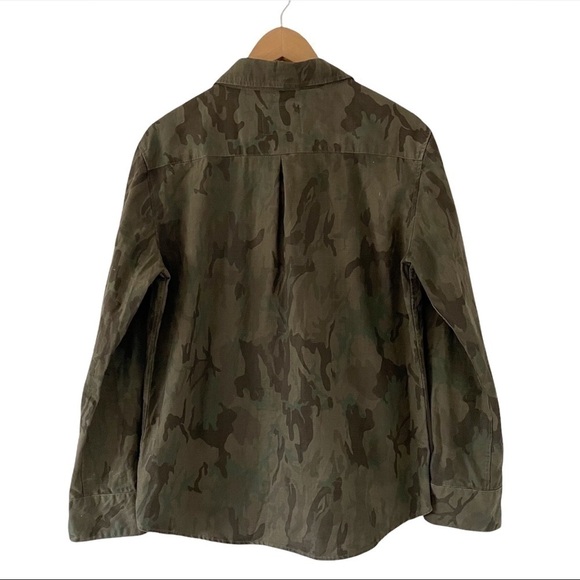 Rails x Revolve Erin Camo Shirt Jacket in Camo - Picture 4 of 8